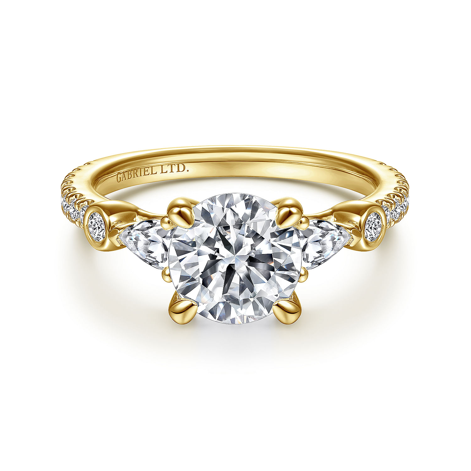 Five stone engagement on sale ring