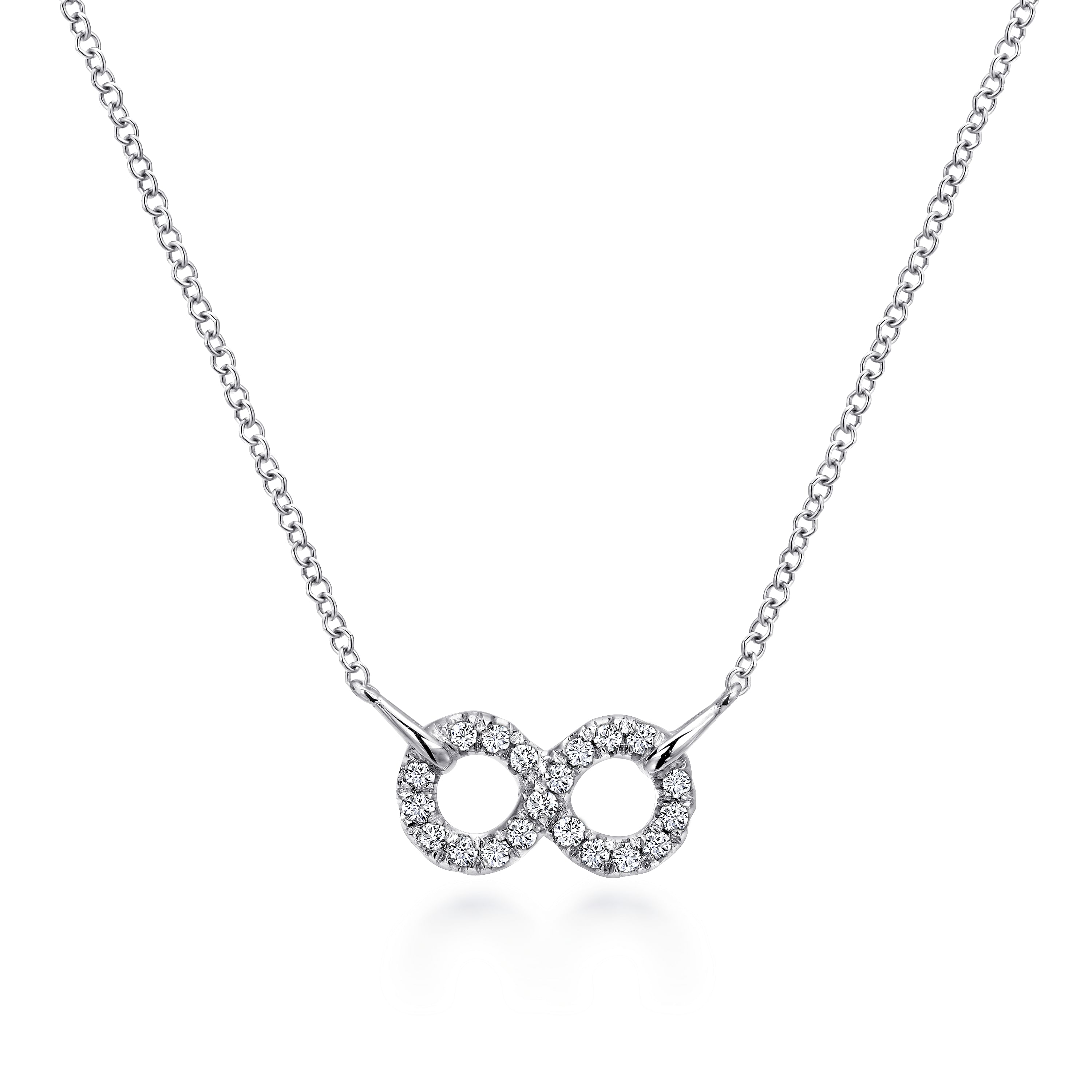 Necklace with hot sale infinity symbol