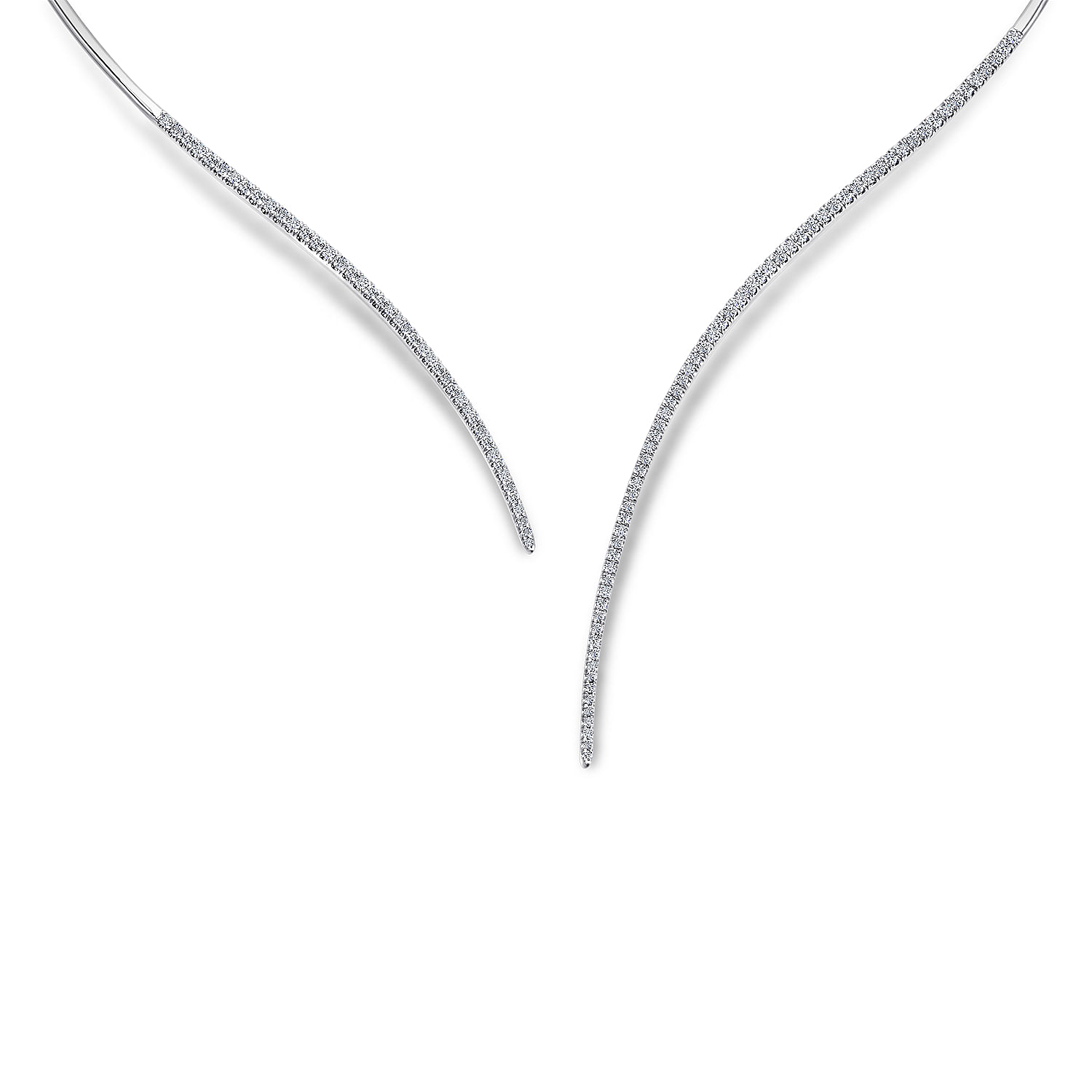 Diamond sales collar necklace