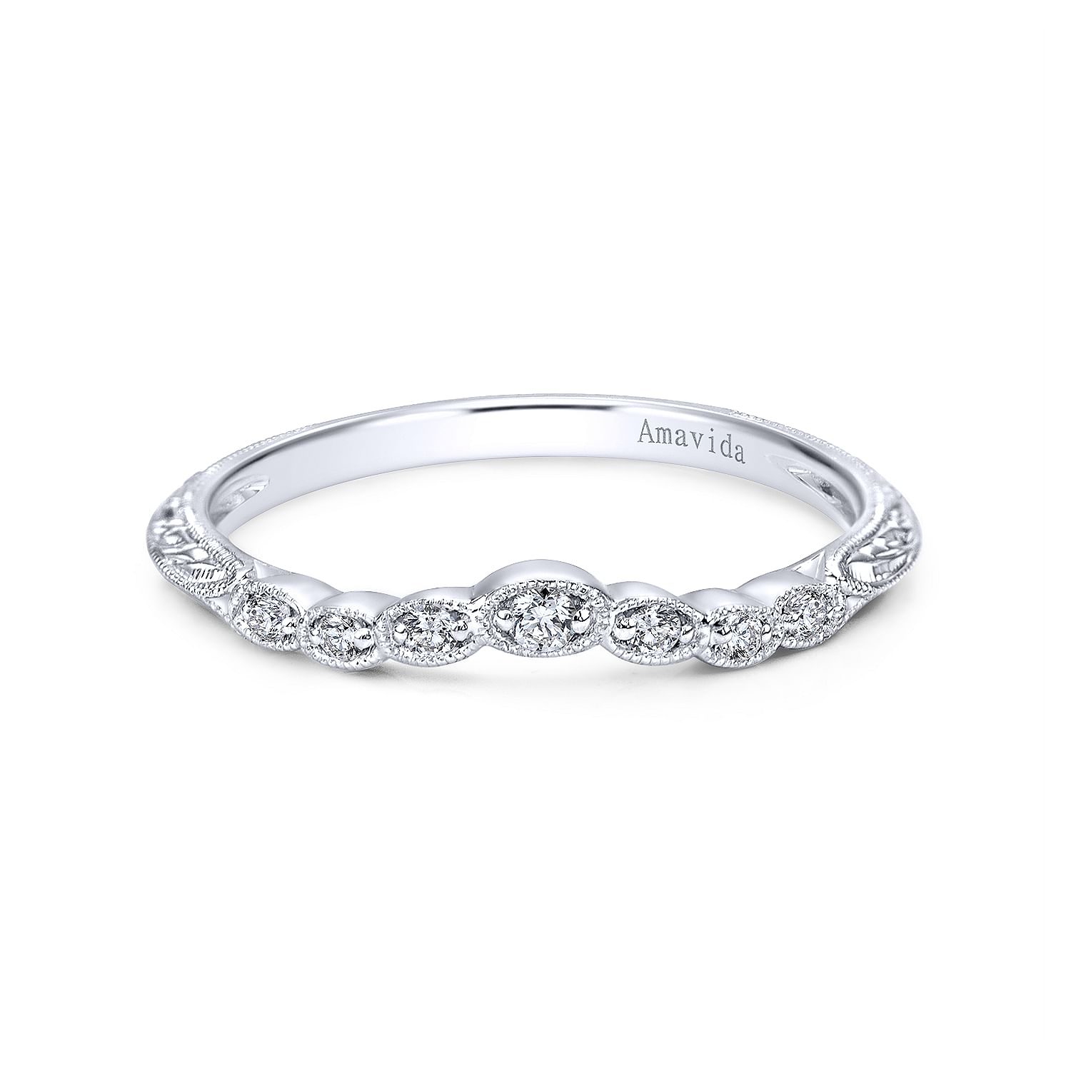 Platinum and diamond on sale band