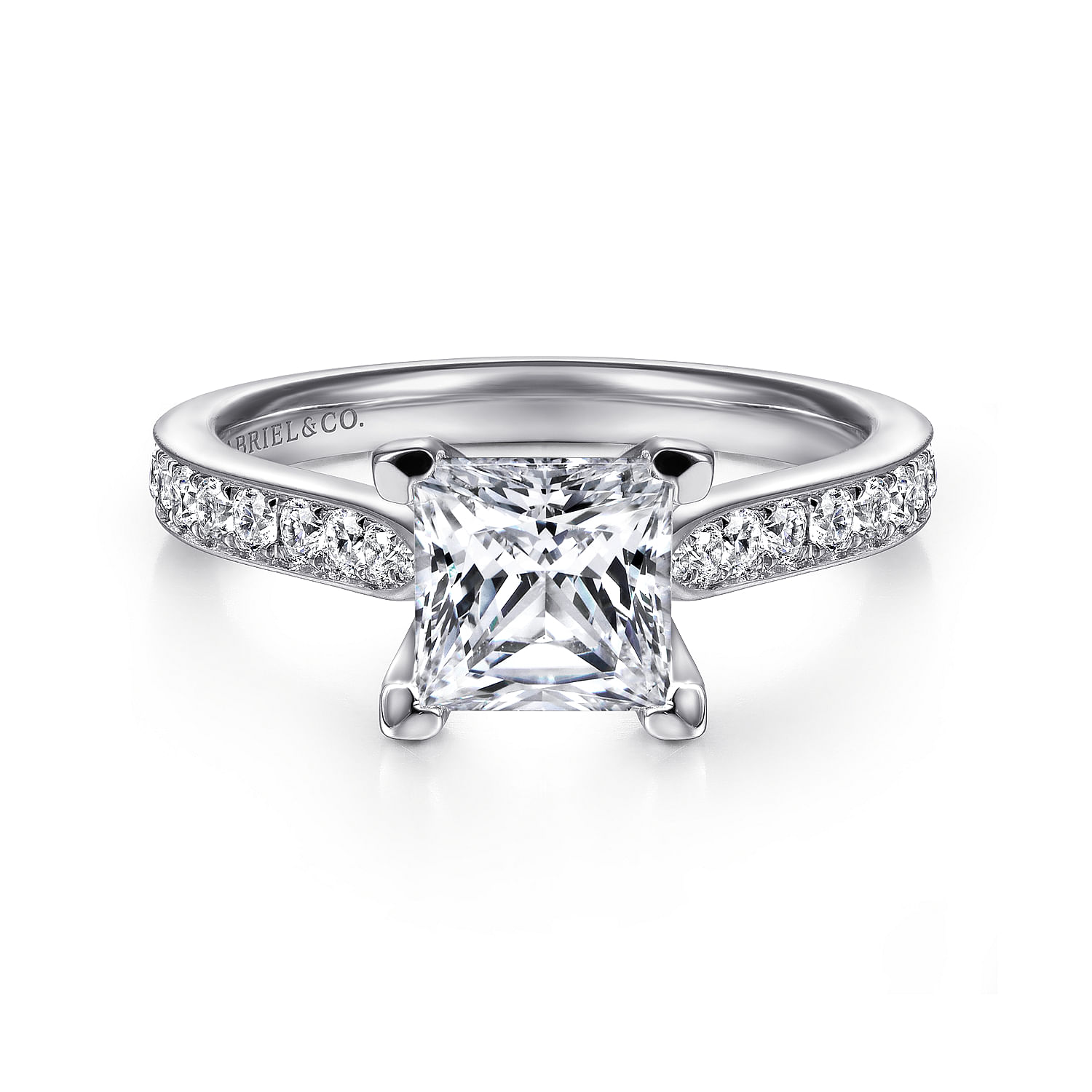 Princess cut diamond hot sale ring platinum