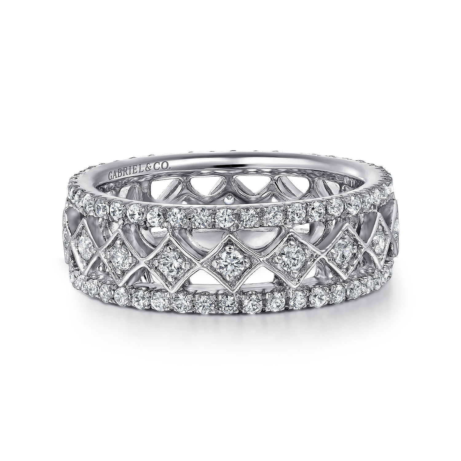 Platinum diamond eternity on sale ring